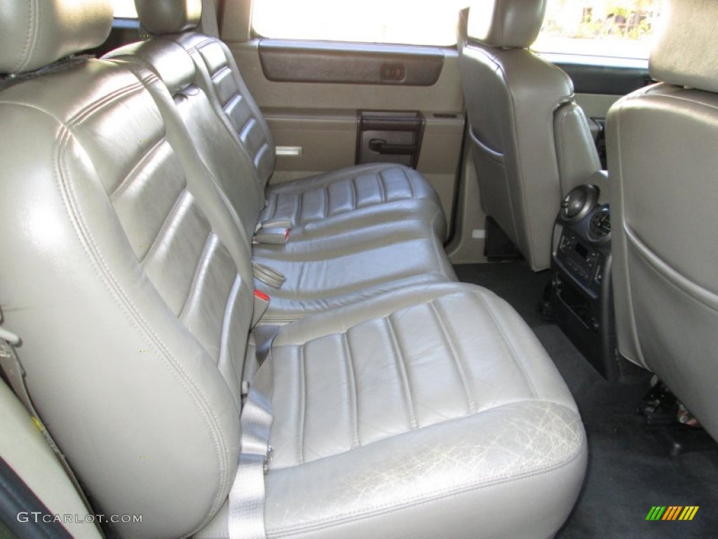 2003 H2 SUV - Sage Green Metallic / Wheat photo #18