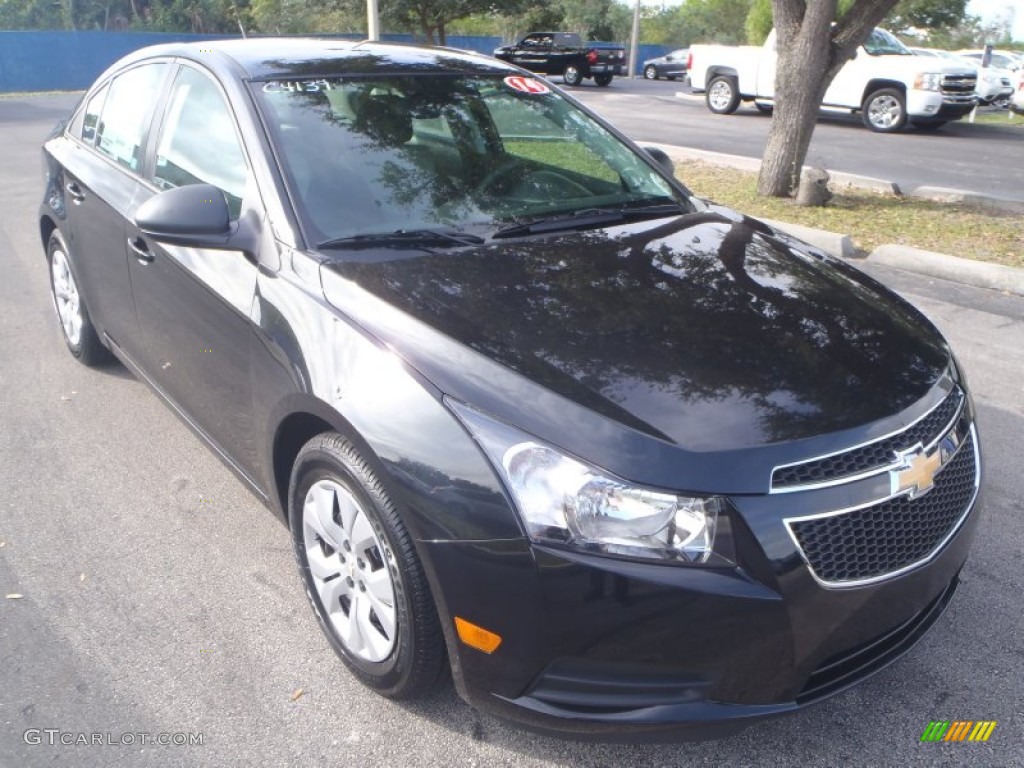 2014 Cruze LS - Black Granite Metallic / Jet Black/Medium Titanium photo #1