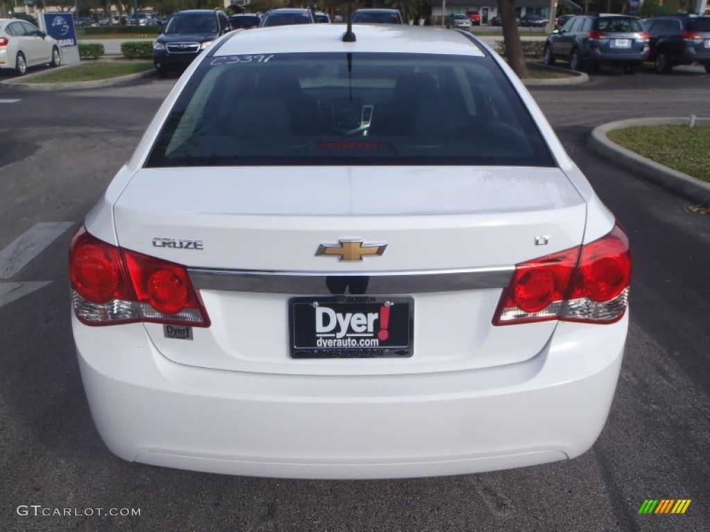 2013 Cruze LT - Summit White / Jet Black photo #4