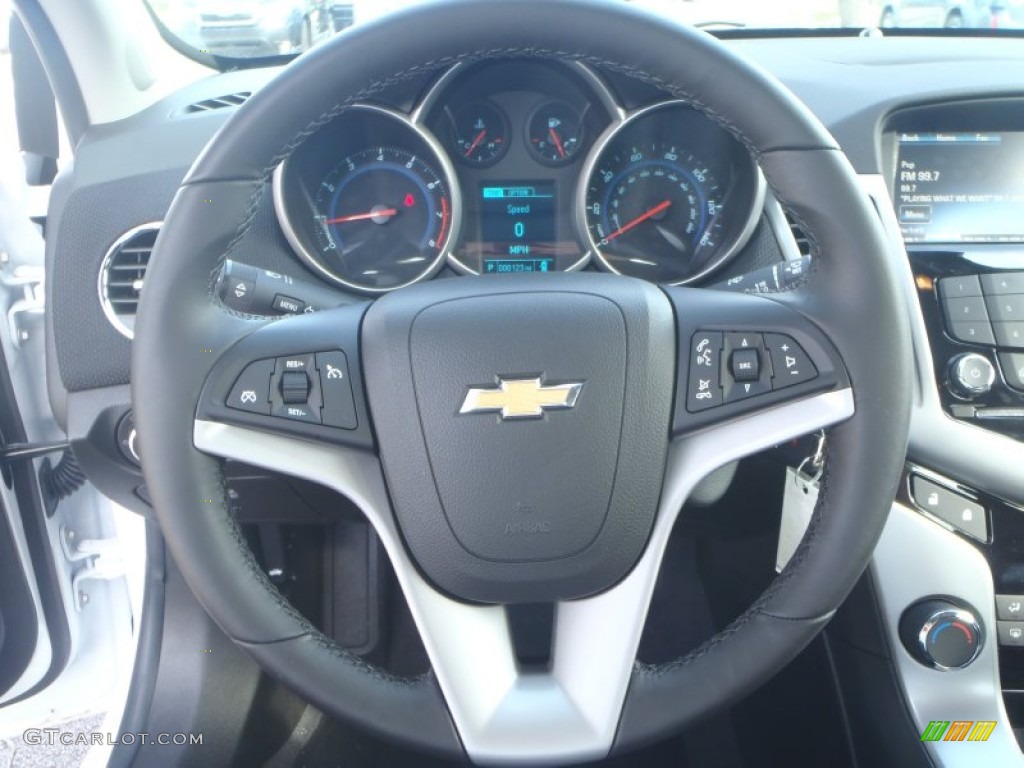 2013 Cruze LT - Summit White / Jet Black photo #13