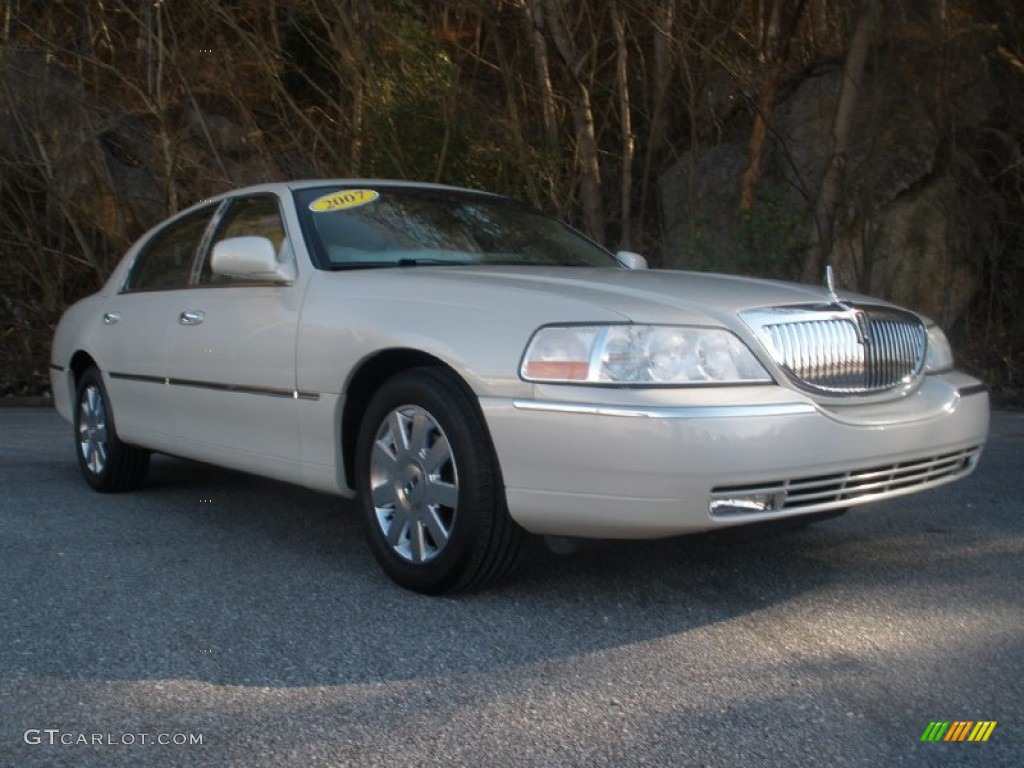 White Chocolate Tri-Coat Lincoln Town Car