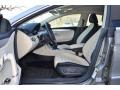 2011 Volkswagen CC Cornsilk Beige/Black Interior Front Seat Photo