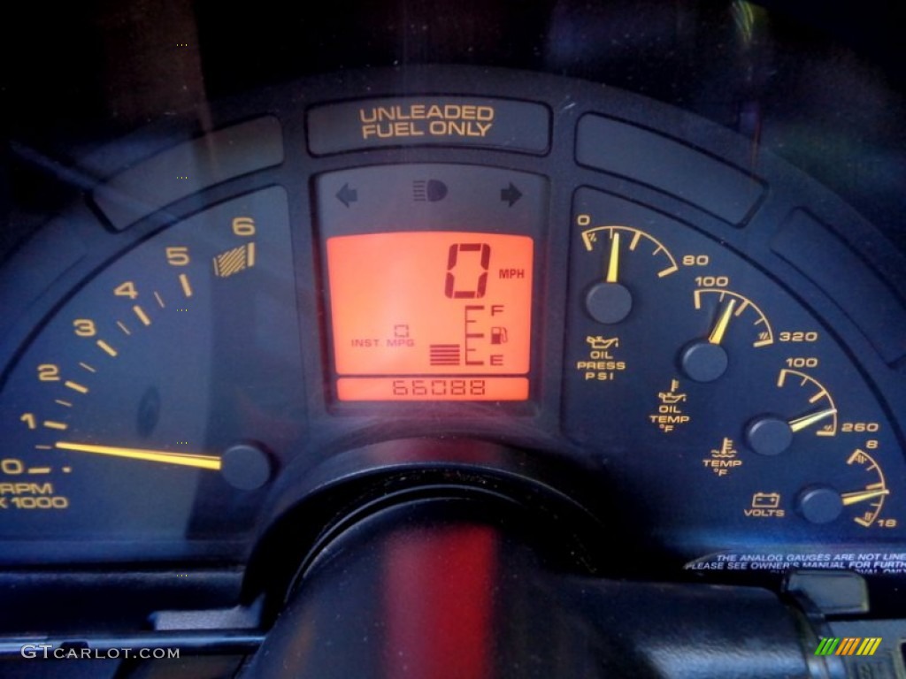 1992 Corvette Convertible - Bright Red / Red photo #2