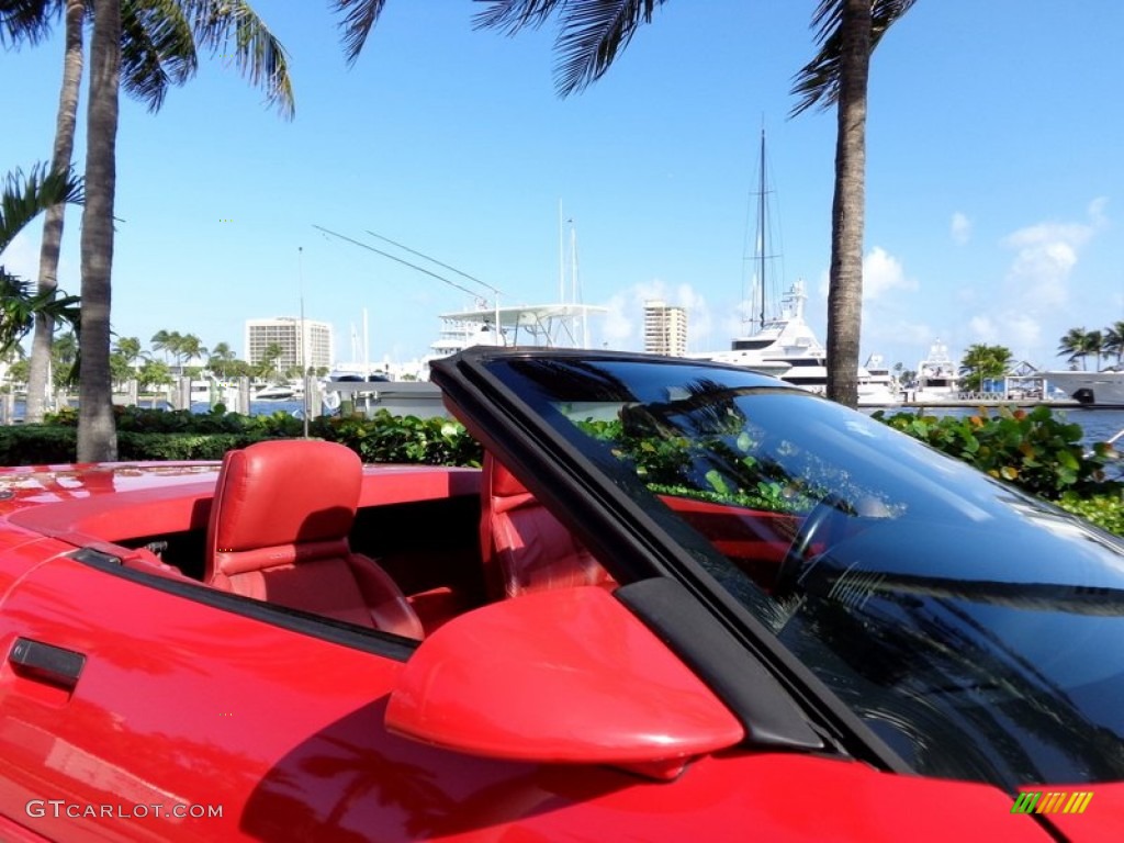 1992 Corvette Convertible - Bright Red / Red photo #7