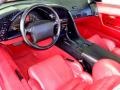 Red Interior Photo for 1992 Chevrolet Corvette #89171578