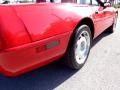 1992 Bright Red Chevrolet Corvette Convertible  photo #28
