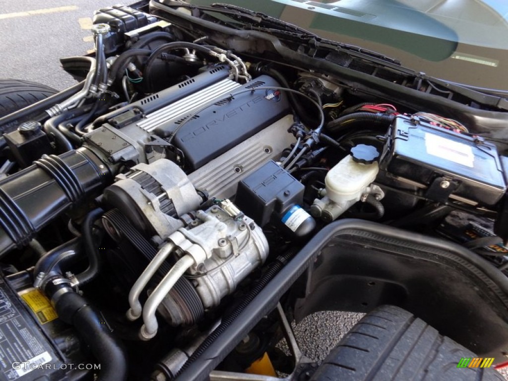 1992 Corvette Convertible - Bright Red / Red photo #40
