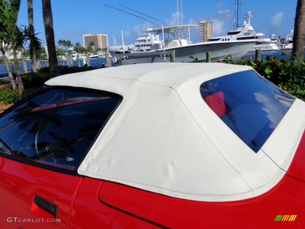 1992 Corvette Convertible - Bright Red / Red photo #56