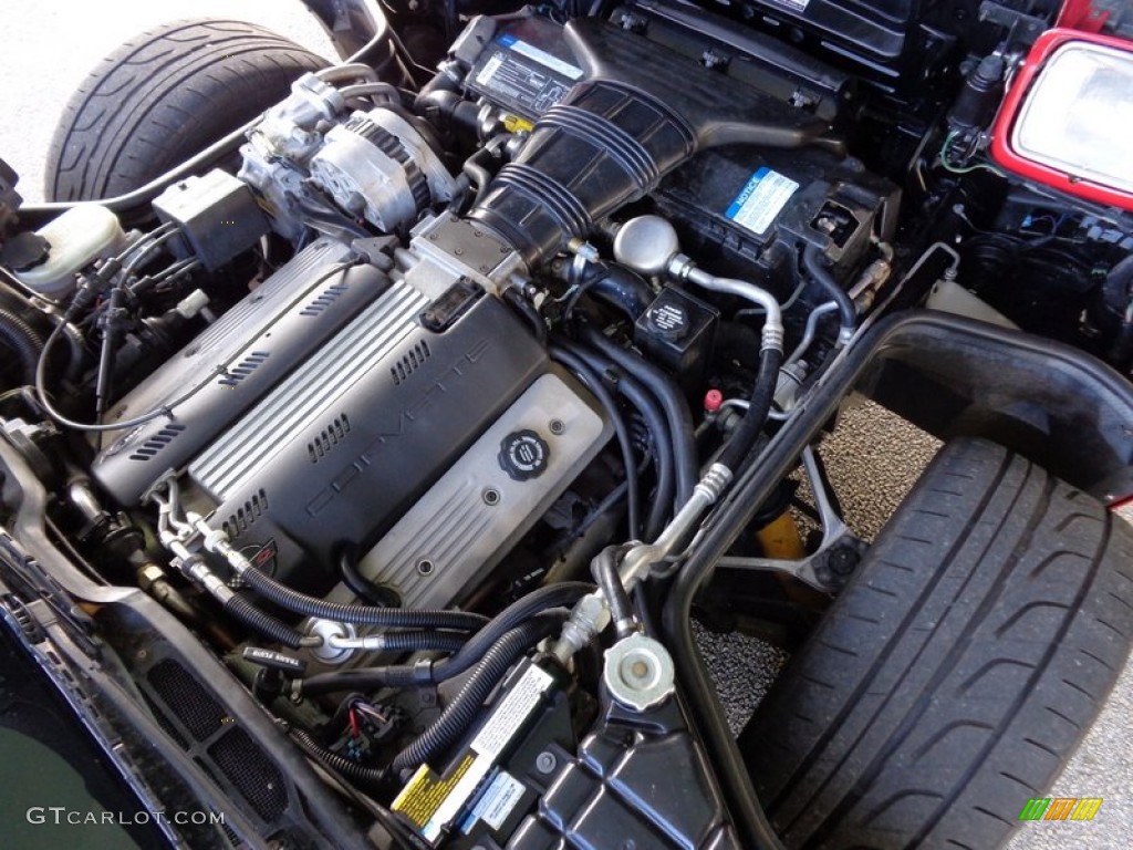 1992 Corvette Convertible - Bright Red / Red photo #58
