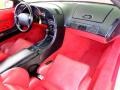 1992 Chevrolet Corvette Red Interior Dashboard Photo