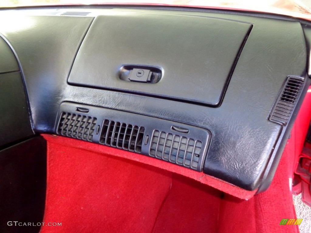 1992 Corvette Convertible - Bright Red / Red photo #66