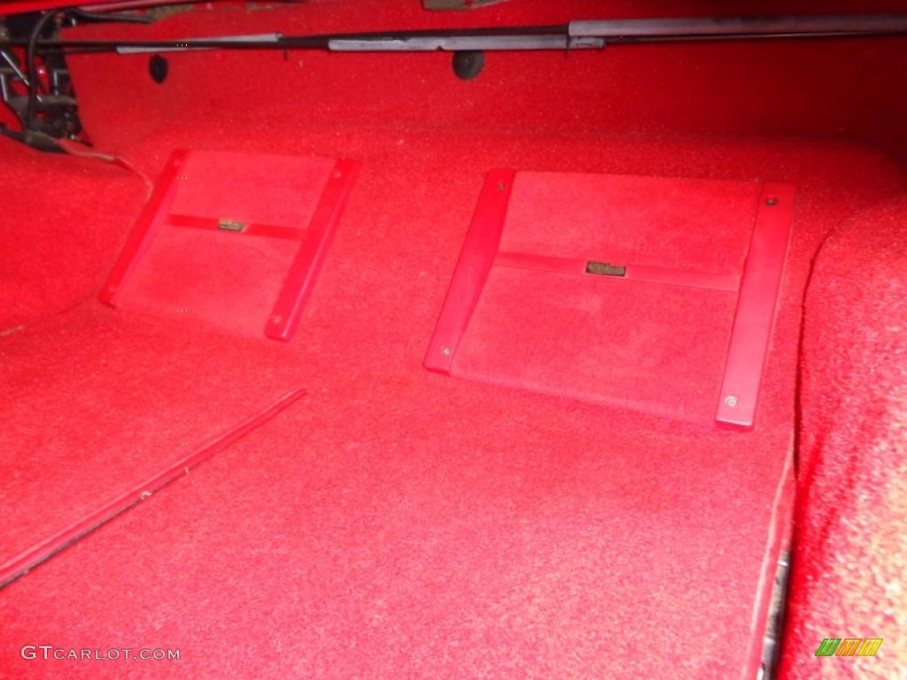 1992 Corvette Convertible - Bright Red / Red photo #74