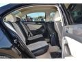 2014 Volkswagen Jetta 2 Tone Cornsilk Beige/Black Interior Rear Seat Photo