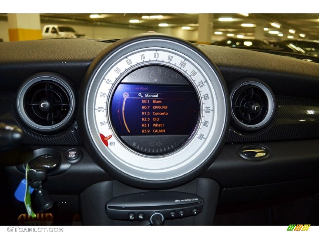 2013 Cooper S Hardtop - Ice Blue / Carbon Black Lounge Leather photo #8