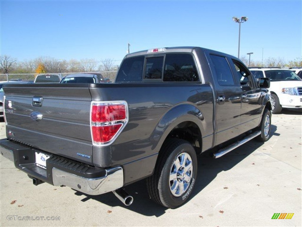 2014 F150 XLT SuperCrew - Sterling Grey / Steel Grey photo #5