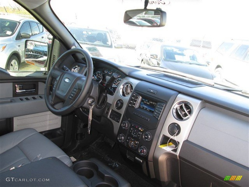 2014 F150 XLT SuperCrew - Sterling Grey / Steel Grey photo #12