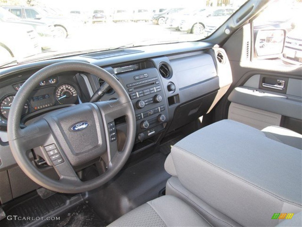 2014 F150 XLT SuperCrew - Sterling Grey / Steel Grey photo #42