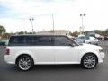 White Platinum Metallic Tri-Coat 2011 Ford Flex Titanium Exterior