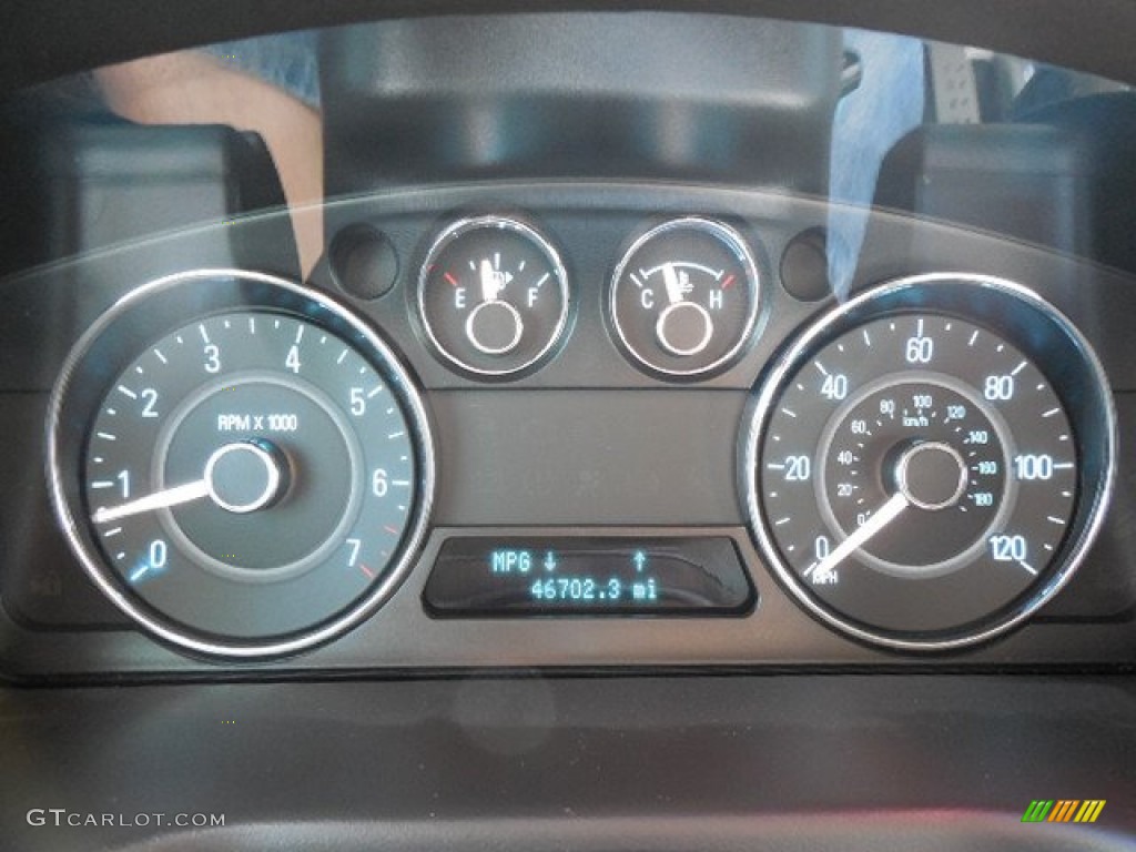 2011 Ford Flex Titanium Gauges Photo #89177218