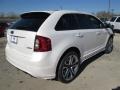 2014 White Platinum Ford Edge Sport  photo #5