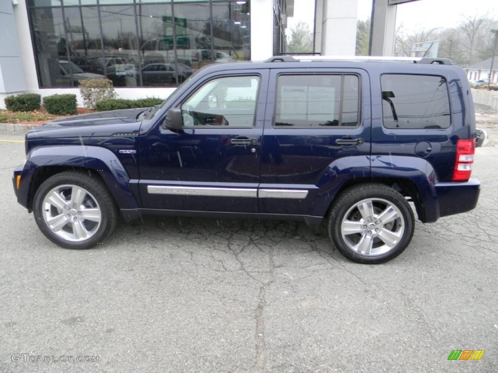 True Blue Pearl 2012 Jeep Liberty Jet 4x4 Exterior Photo #89178595
