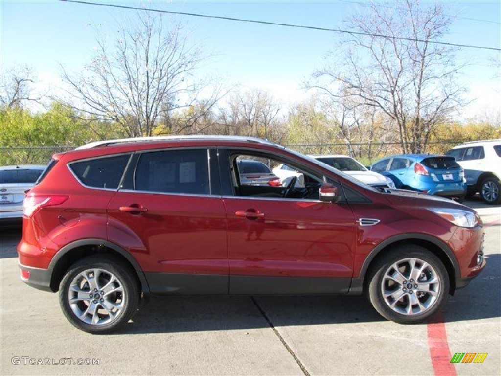 2014 Escape Titanium 2.0L EcoBoost - Sunset / Medium Light Stone photo #6