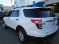2014 Oxford White Ford Explorer FWD  photo #2