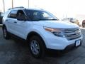 2014 Oxford White Ford Explorer FWD  photo #6