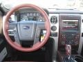 King Ranch Chaparral/Black Steering Wheel Photo for 2014 Ford F150 #89180905