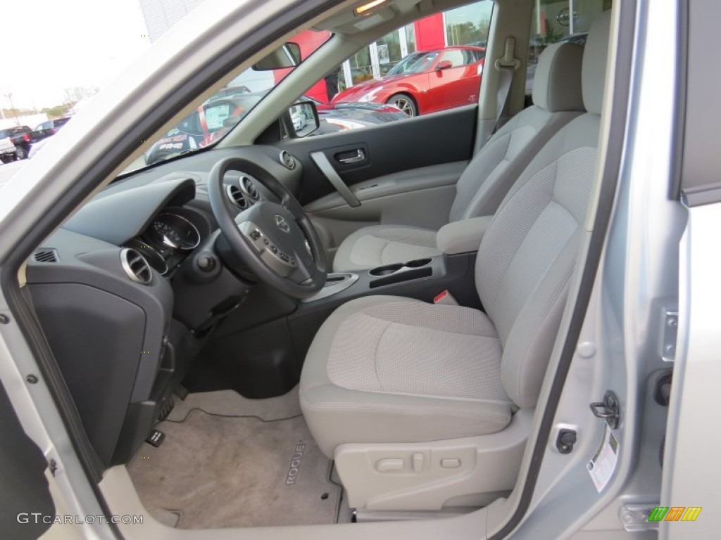 2011 Rogue SV - Silver Ice Metallic / Gray photo #9