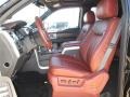 King Ranch Chaparral/Black 2014 Ford F150 Interiors