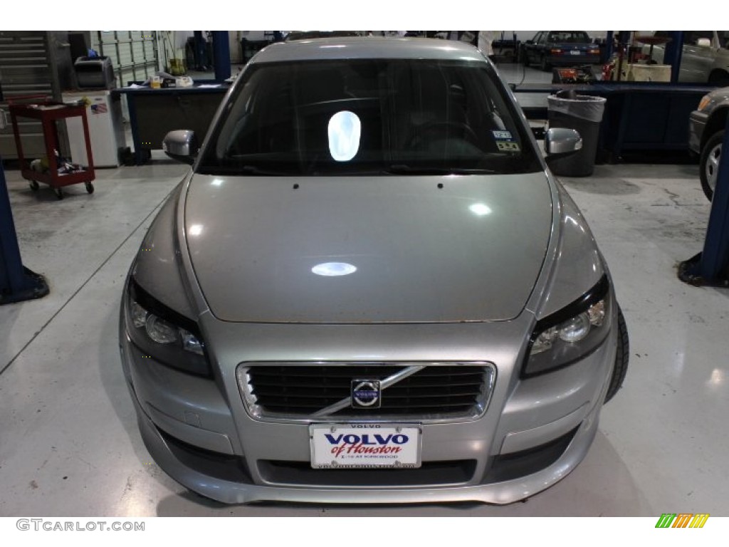 2008 C30 T5 Version 2.0 - Electric Silver Metallic / Off Black photo #2