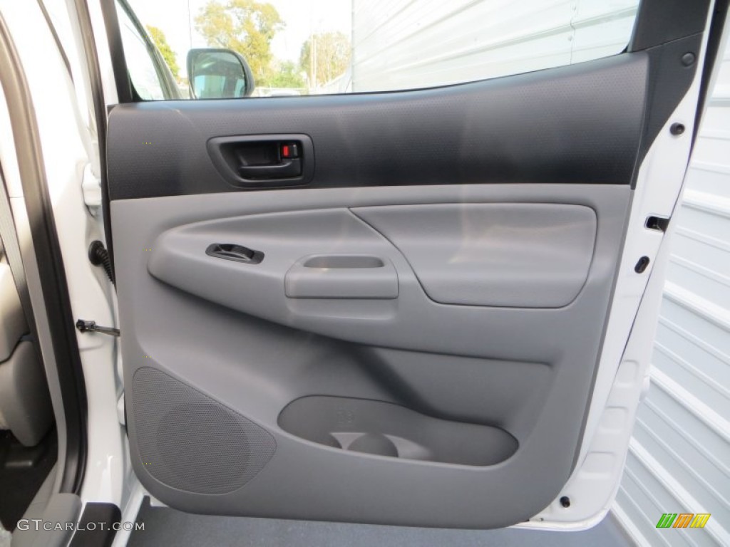 2014 Toyota Tacoma Double Cab Graphite Door Panel Photo #89182375