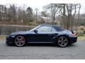 Dark Blue Metallic 2010 Porsche 911 Turbo Cabriolet Exterior