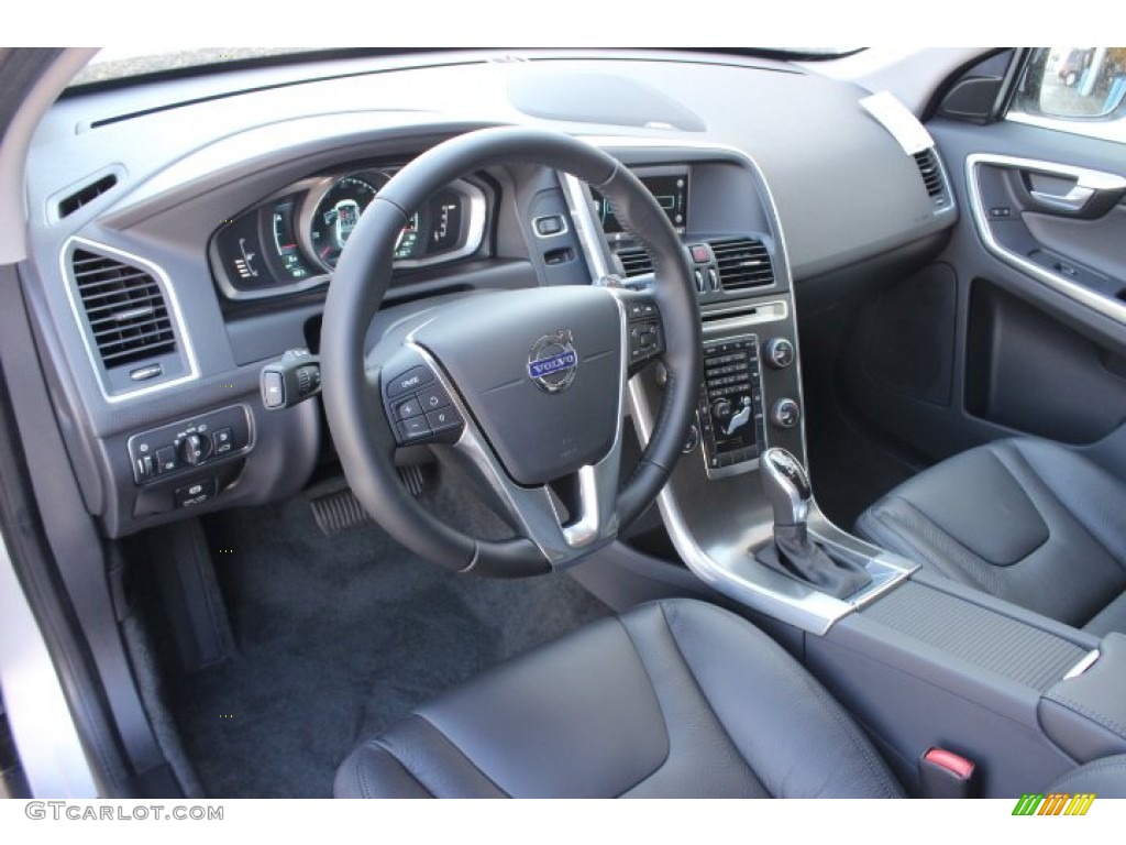 Black Interior 2014 Volvo XC60 T6 AWD Photo #89182954