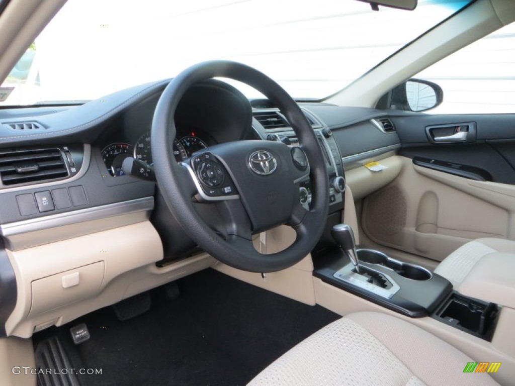 Ivory Interior 2014 Toyota Camry LE Photo #89183233
