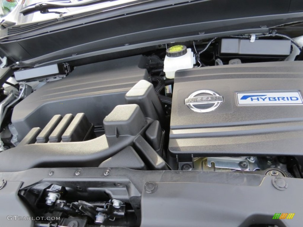 2014 Nissan Pathfinder Hybrid Platinum Engine Photos