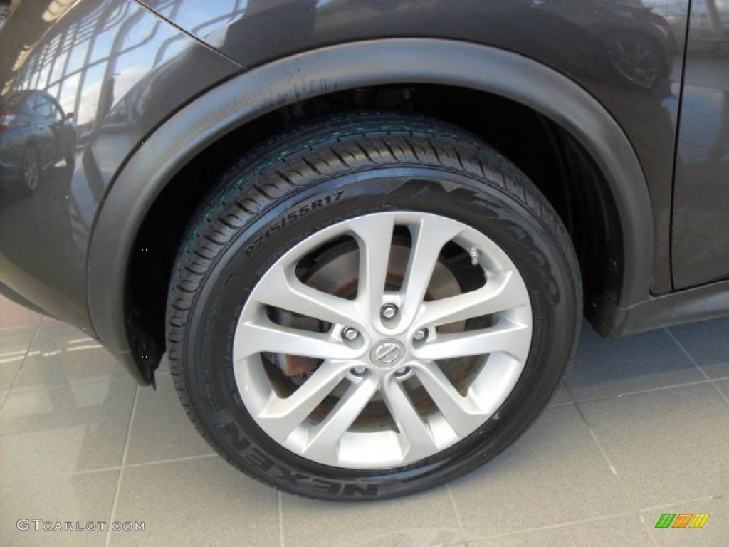 2011 Juke SL AWD - Metallic Bronze / Black/Red w/Silver Trim photo #21