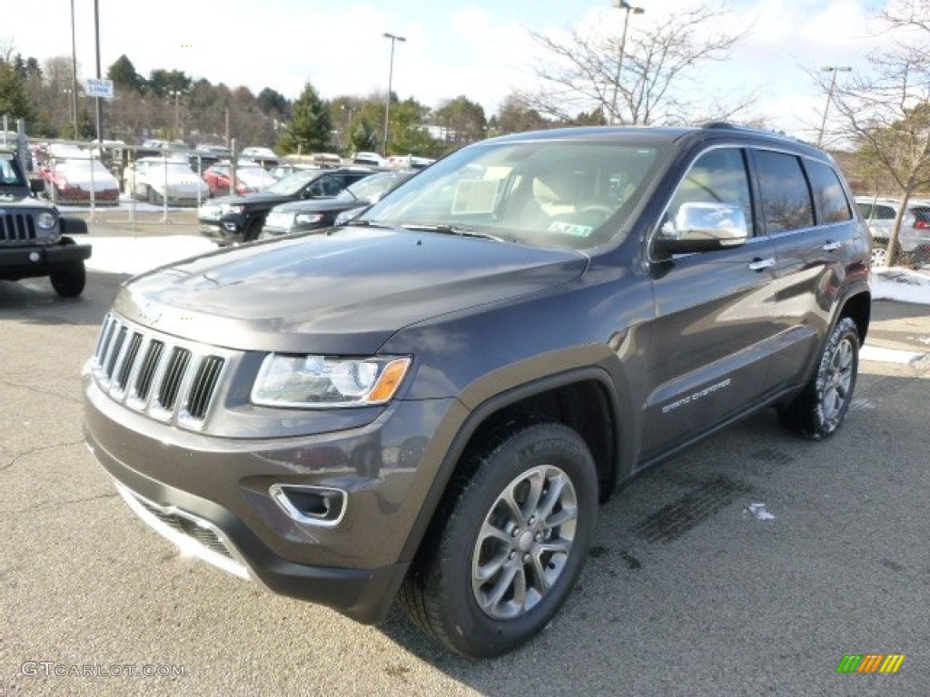 2014 Grand Cherokee Limited 4x4 - Granite Crystal Metallic / New Zealand Black/Light Frost photo #2