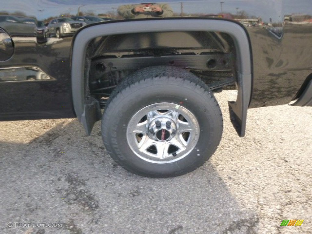 2014 Sierra 1500 Regular Cab 4x4 - Onyx Black / Jet Black/Dark Ash photo #9