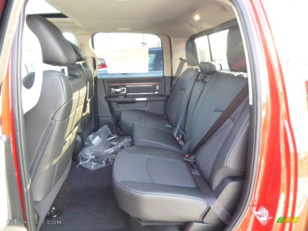 2014 1500 Laramie Crew Cab 4x4 - Flame Red / Black photo #11