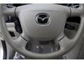 2002 Mazda MPV Beige Interior Steering Wheel Photo