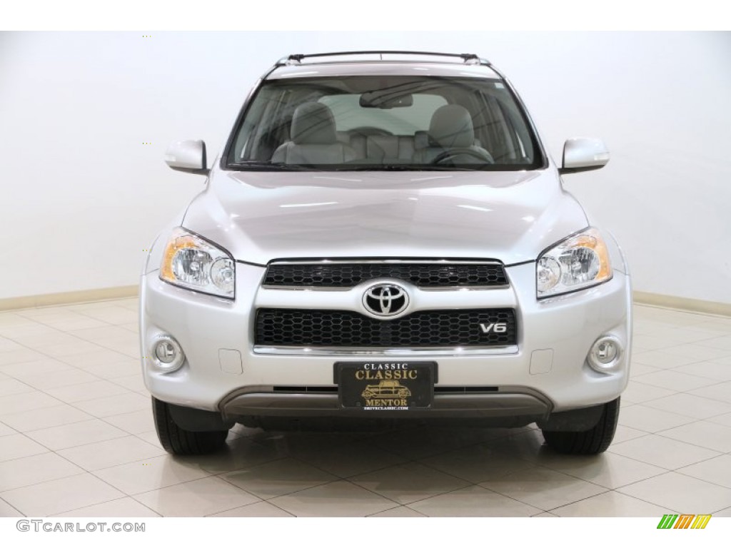 2011 RAV4 V6 Limited 4WD - Classic Silver Metallic / Ash photo #2