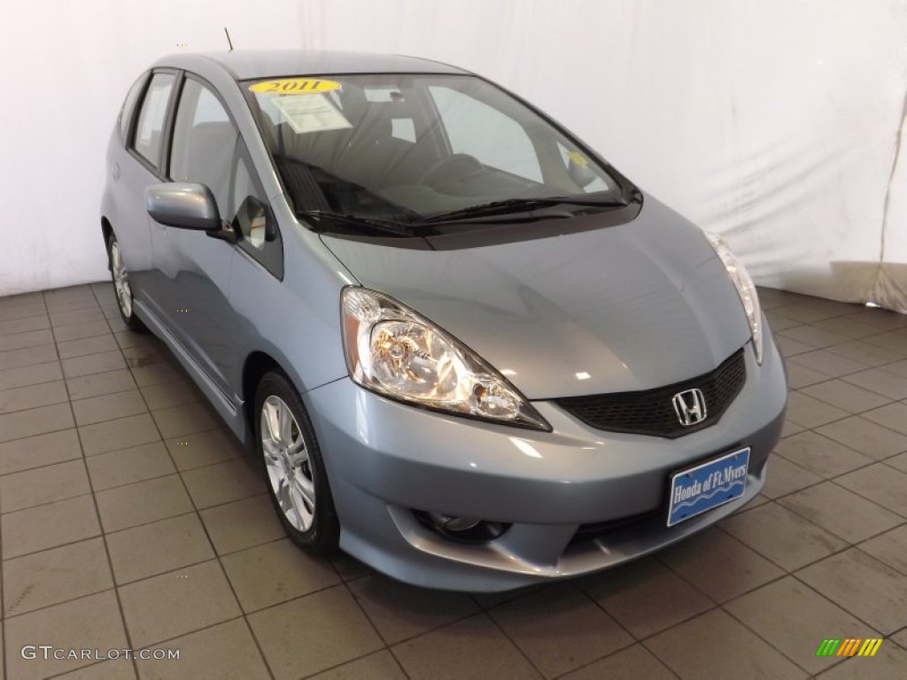 2011 Fit Sport - Celestial Blue Metallic / Sport Black photo #1