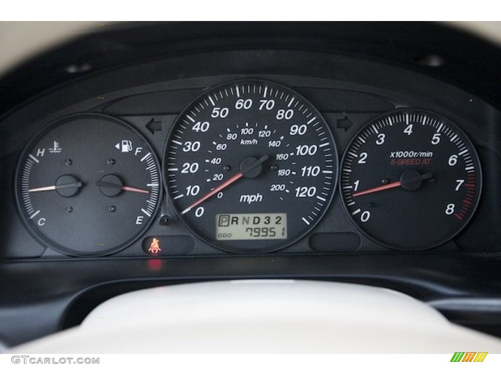 2002 Mazda MPV LX Gauges Photos