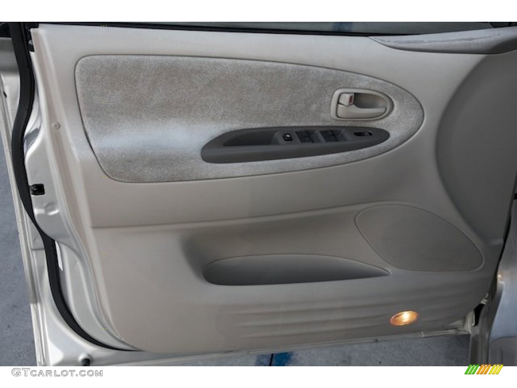 2002 Mazda MPV LX Beige Door Panel Photo #89187898