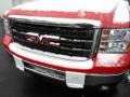 Fire Red - Sierra 3500HD Regular Cab 4x4 Dump Truck Photo No. 2