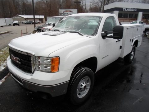 2013 GMC Sierra 2500HD Regular Cab Utility Truck Data, Info and Specs