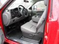 2014 Fire Red GMC Sierra 3500HD Regular Cab 4x4 Dump Truck  photo #4