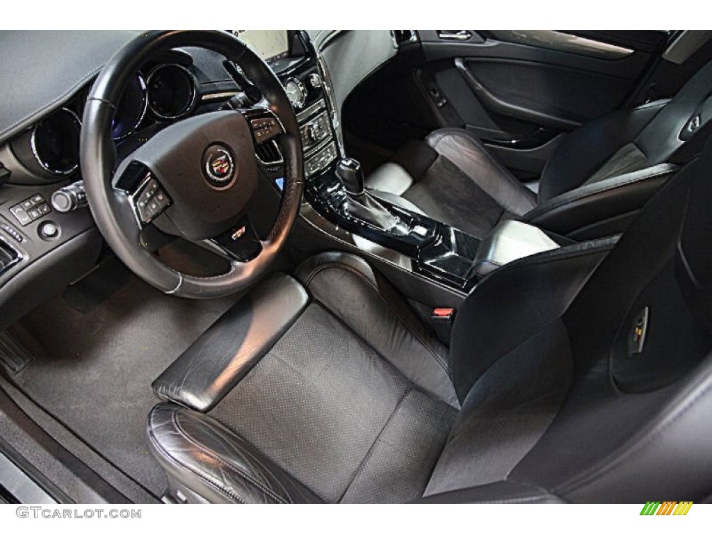 Ebony Interior 2011 Cadillac CTS -V Sedan Photo #89188717